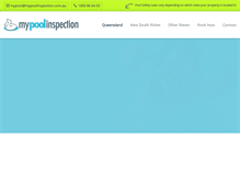 Tablet Screenshot of mypoolinspection.com.au
